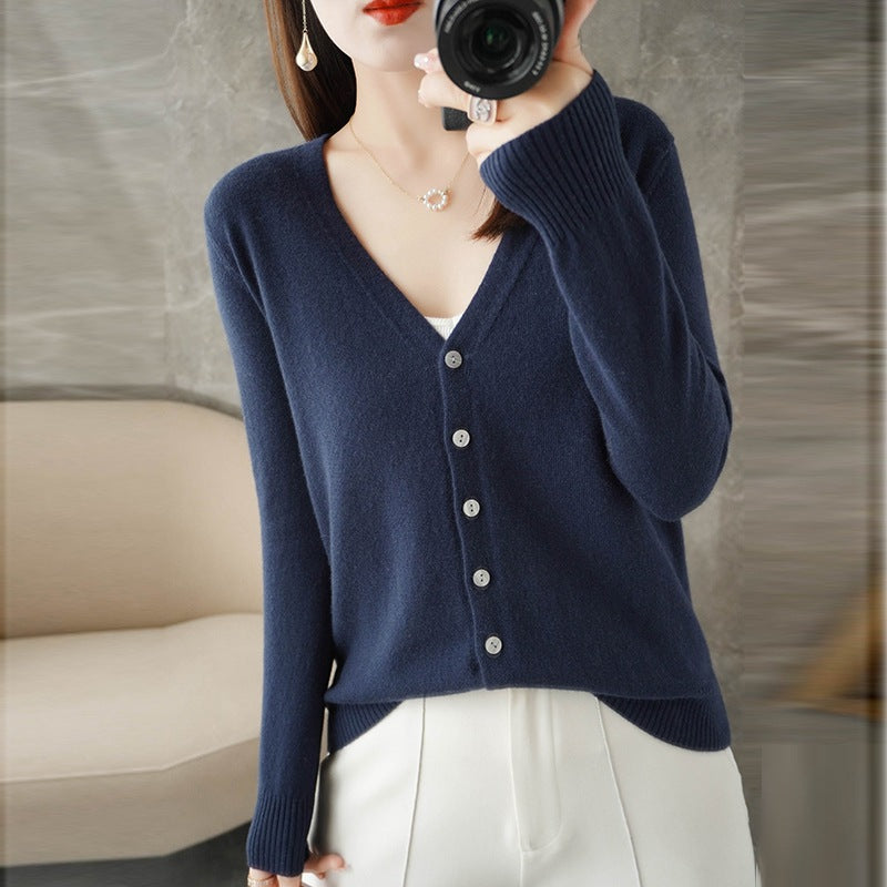 Women's V-neck cardigan | Casual 4