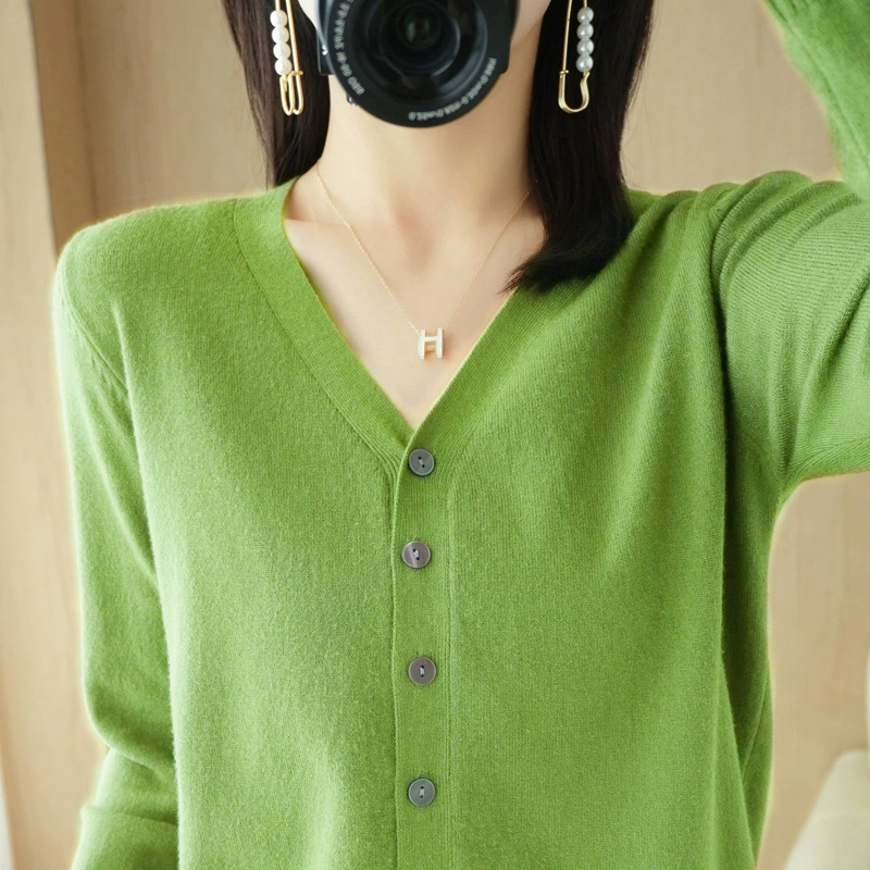 Women's V-neck cardigan | Casual 5