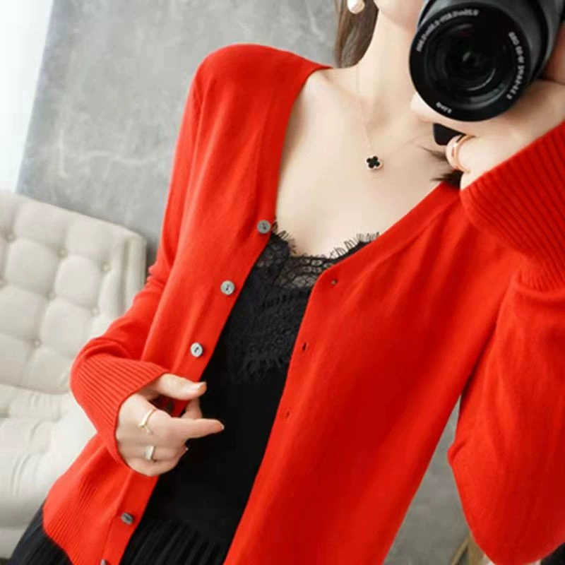 Women's V-neck cardigan | Casual 6