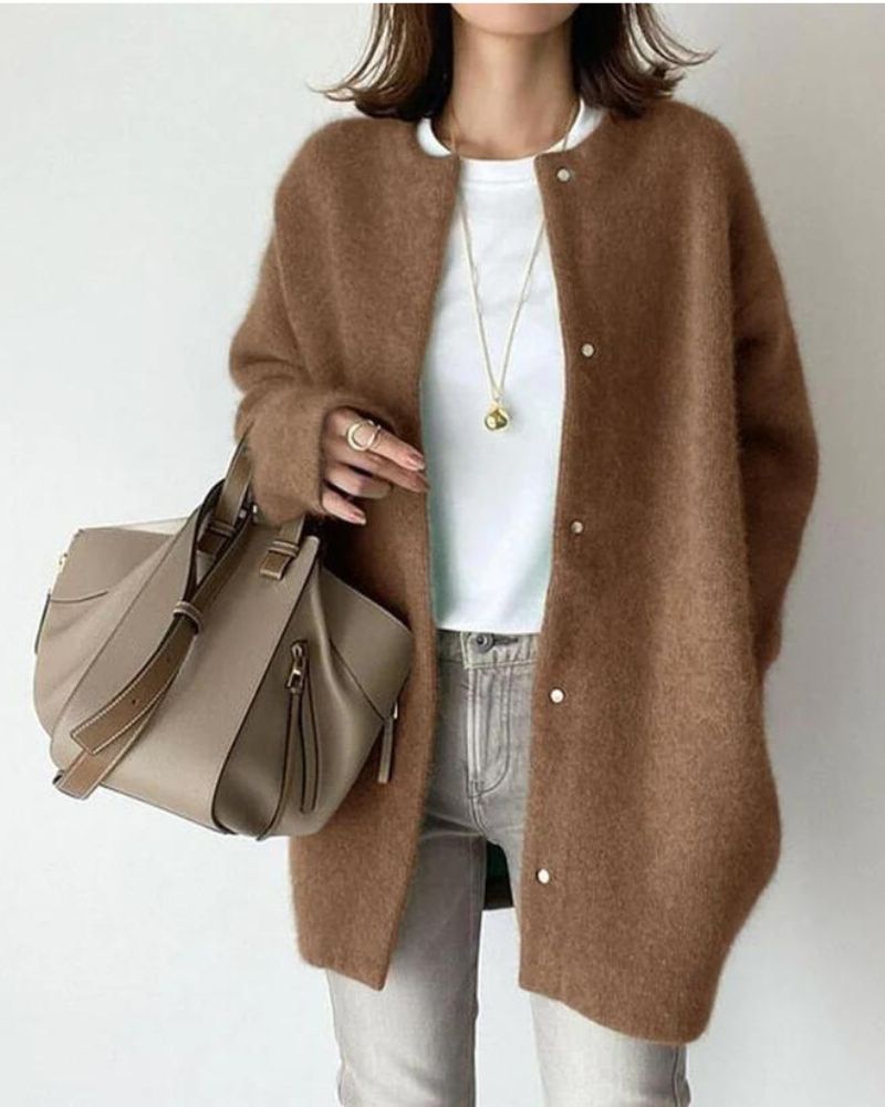Women's Winter Chic Cardigan | Warm 2
