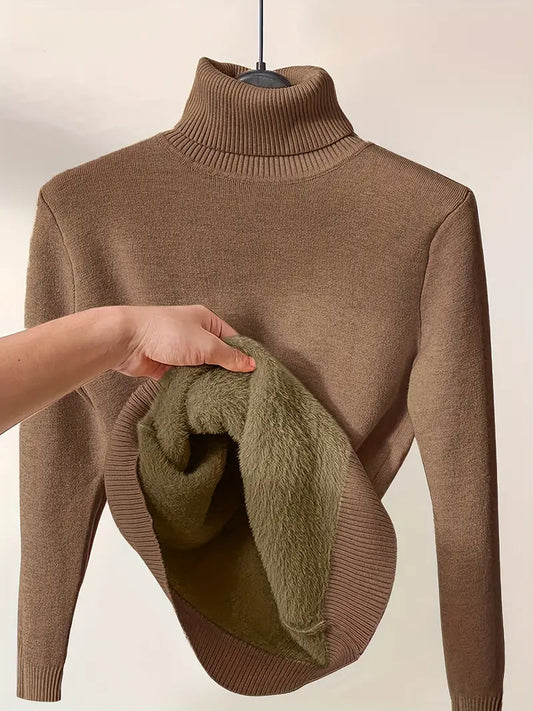 Women's Winter Turtleneck Sweater | Cozy 0