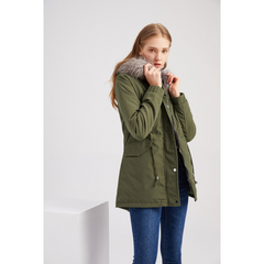 Women's hood winter parka jacket | Warmth 1