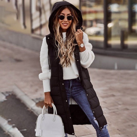 Women's quilted vest | Long 0