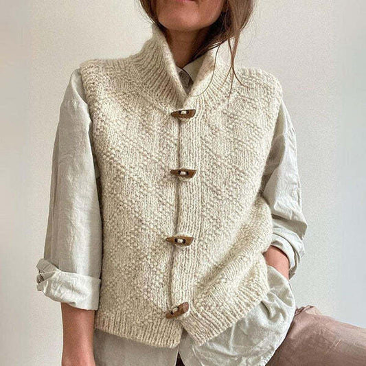 Women's stand-up collar vest | Winter 0