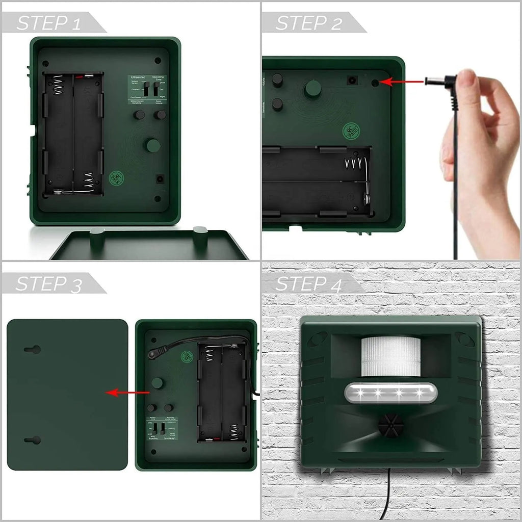 Woodpecker Ultrasonic Repeller for Effective Bird Control - Get Rid of Woodpeckers 5