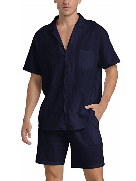 Stylish RUBEN Shirt and Pants Ensemble-1