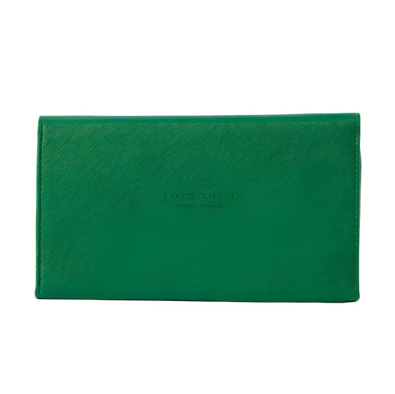 Alexia | Green Travel Wallet Pass Holder 2