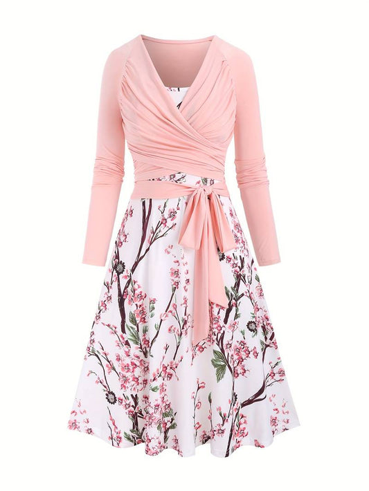 VIVIAN | Vibrant Eye-Catching Dress Set-1