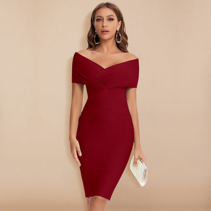 BELLAMY | Stylish, Figure-Hugging Cocktail Dress-4