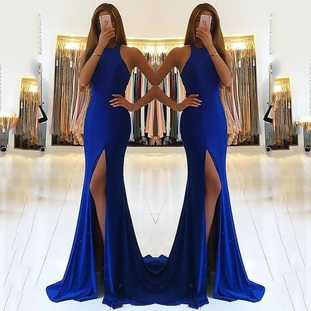 Robe longue élégante de soirée