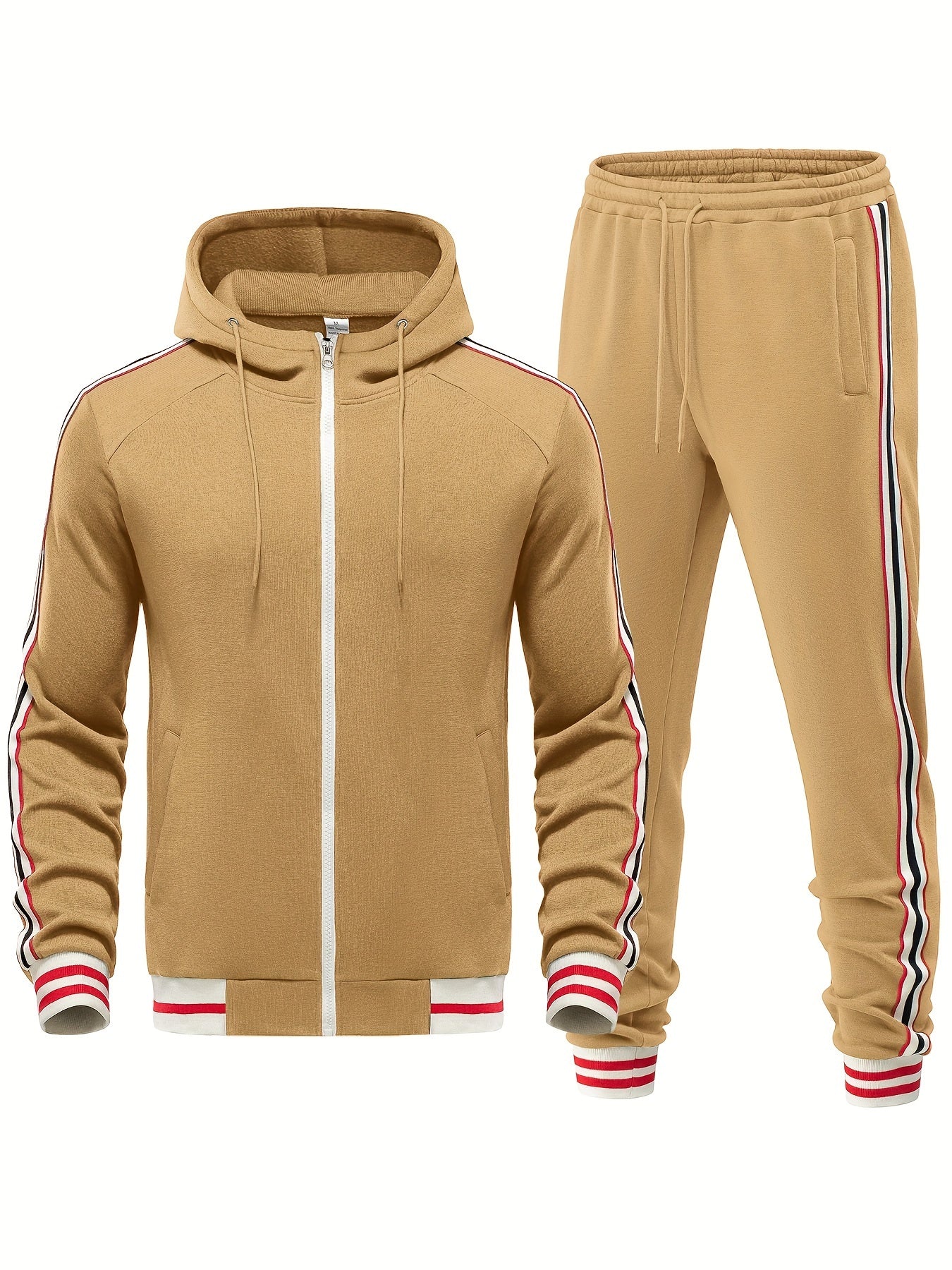 JUDE | 2-Piece Tracksuit with Stripe Pattern-4