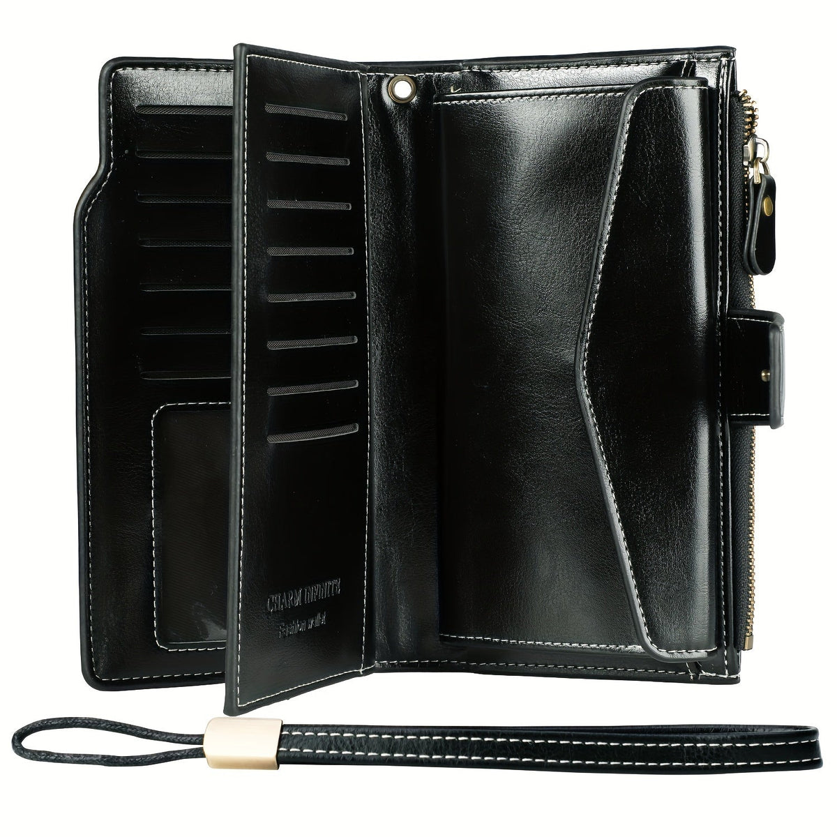 Dulce | RFID-Safe Travel Bag | Multi-Compartment Vintage Clutch 4