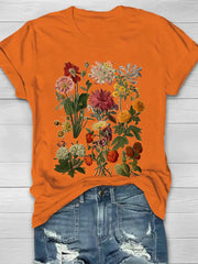  LUELLA | Retro Floral Print T-Shirt-4