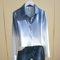 Gradient Professionelle Bluse - Zeitgenössischer Künstlerischer Stil