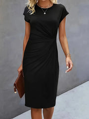  Ava | Chic Crew Neck Dress – Effortless Day-to-Night Sophistication-2
