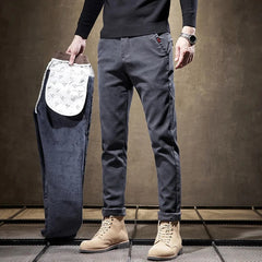 Edward | Neat fleece pants for men-3