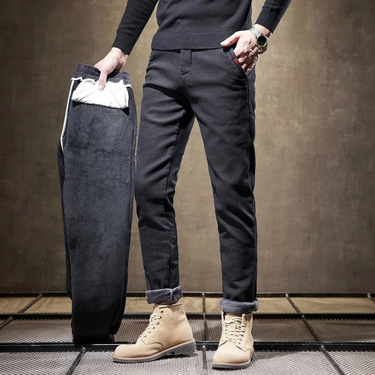 Edward | Neat fleece pants for men-1