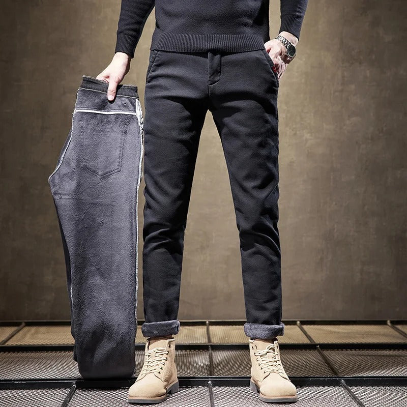 Edward | Neat fleece pants for men-5