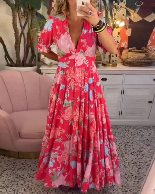  Enchanting Floral Dress by ALLIE-1