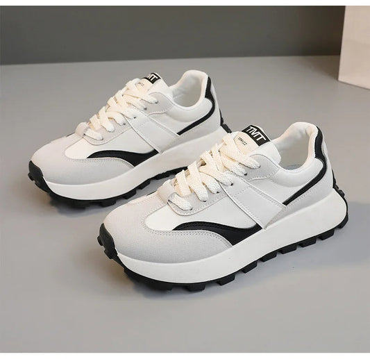 COPENHAGEN | Sneakers Black White Women-1