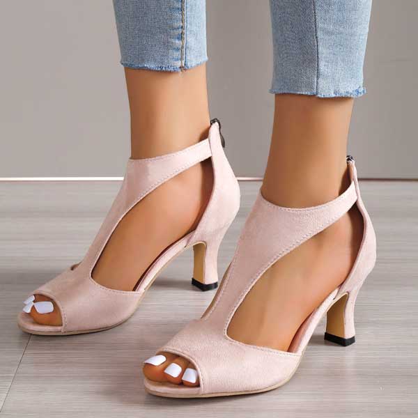 AYLEEN | Orthopedic Comfort Sandals with Heels Women-3