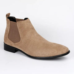 Men's Suede Chelsea Boots-4
