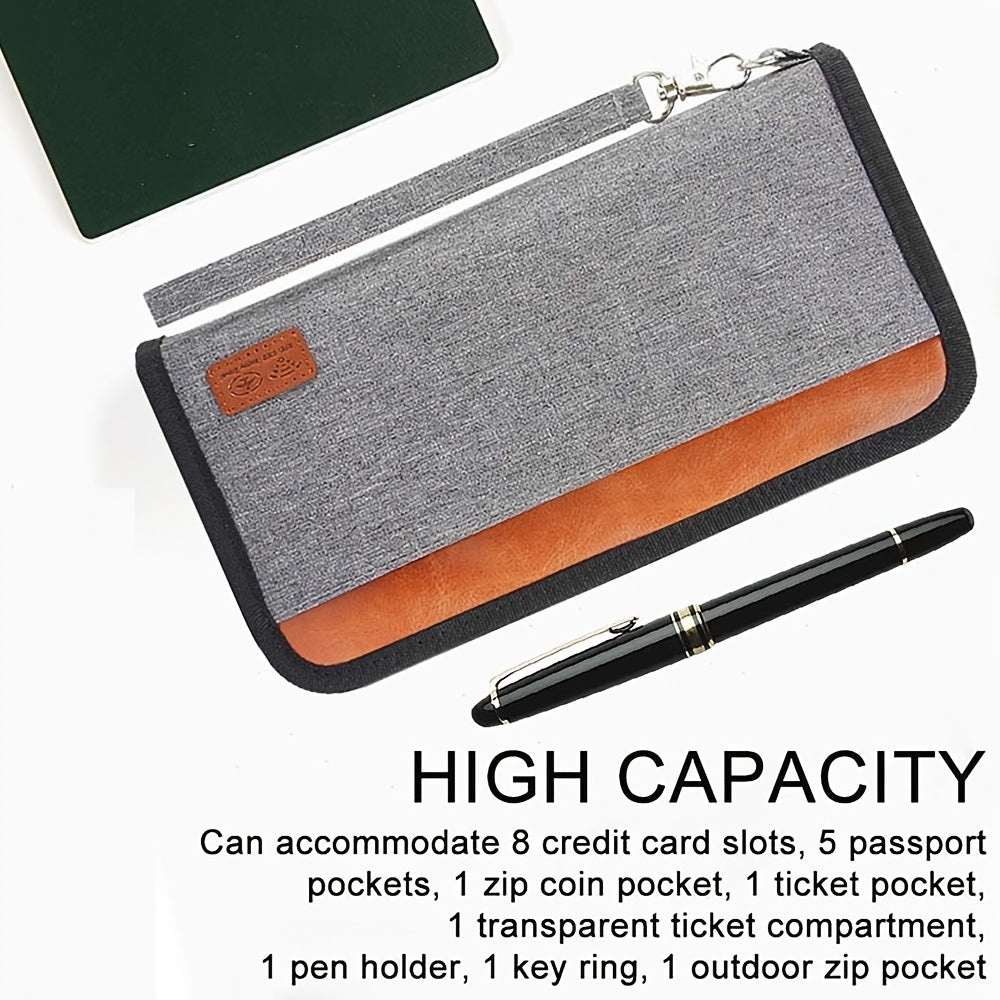 Marlowe | SecureTravel RFID Family Travel Passport Holder 4