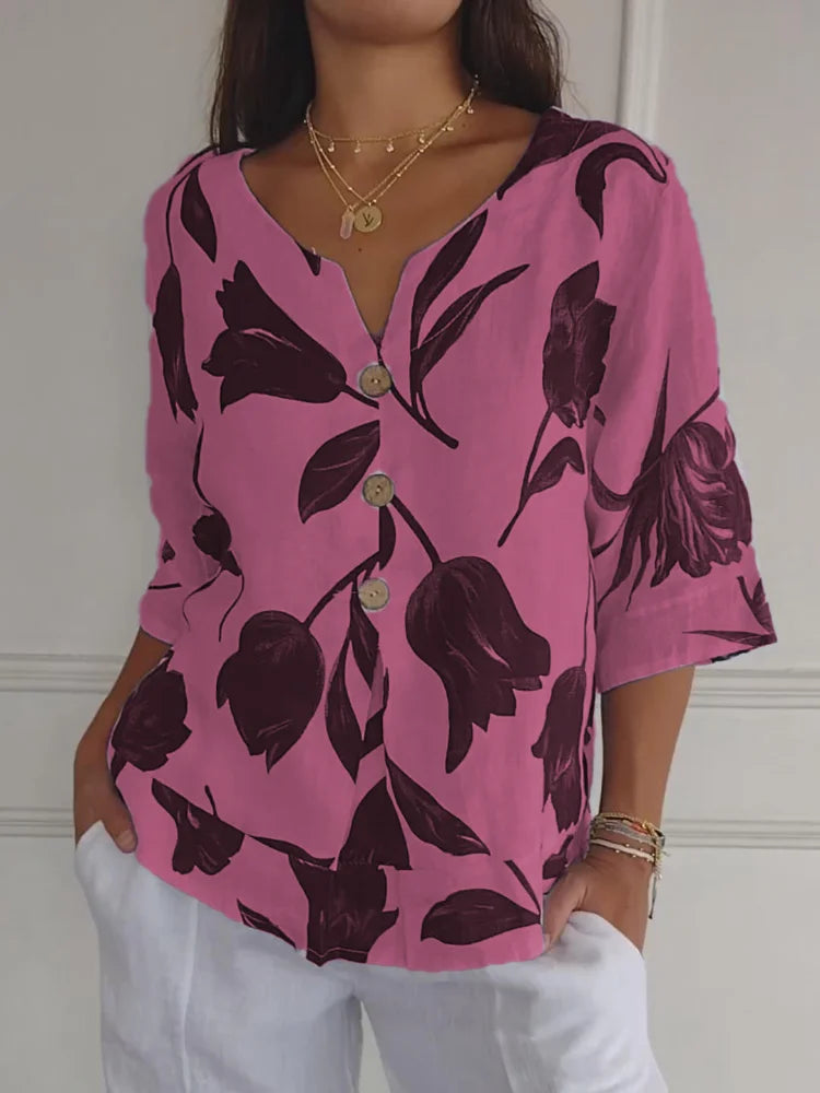  GWEN | Women's Casual V-Neck Top-2
