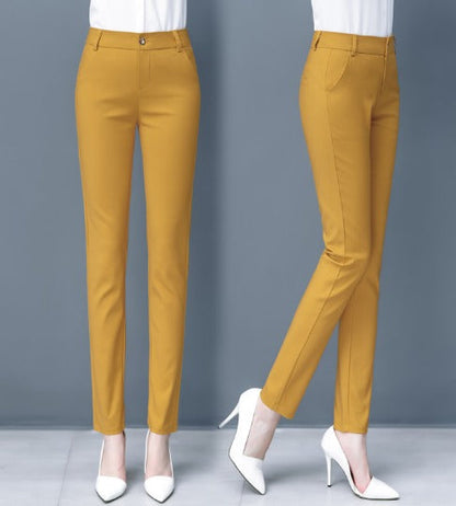 JANE | High Waist Elastic Pants for Plus Size Women-4