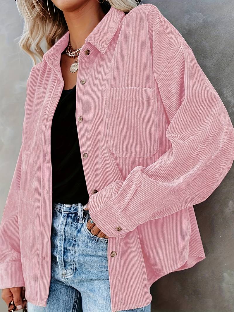  CASSIE | Corduroy Shirt Spring-3