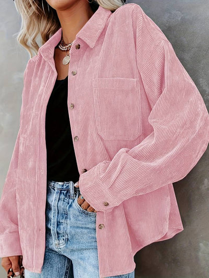  CASSIE | Corduroy Shirt Spring-3
