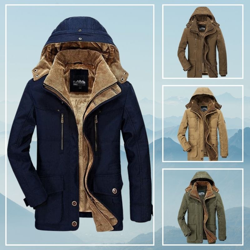 Daniel | Men's Winter Jacket with Hood-6