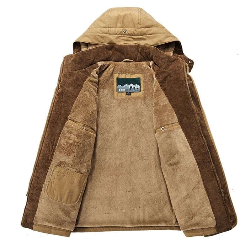 Daniel | Men's Winter Jacket with Hood-3