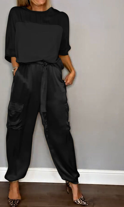 MIA | Women Suit Two Piece Satin-6