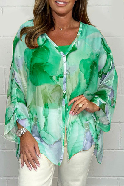  ZARA | Stylish Lightweight Printed Blouse-6
