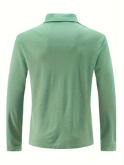 MARK | Long Sleeve Polo Shirt-4