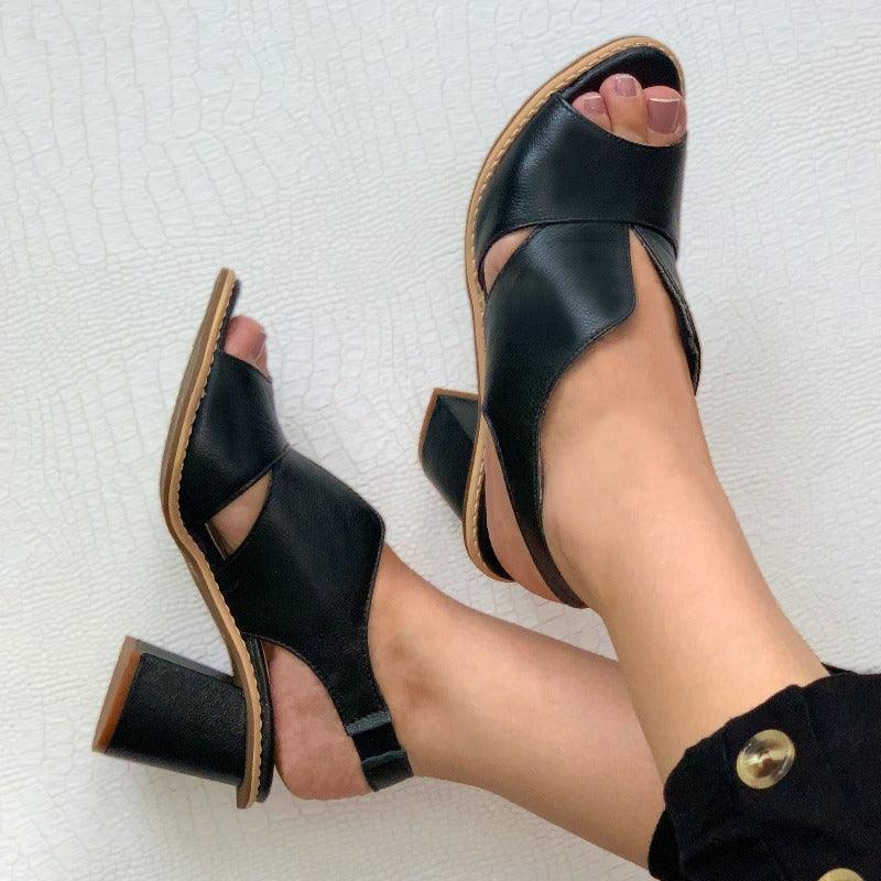 GILLIAN | Elegant Leather Sandals-5
