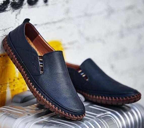 DAVID | Premium Leather Loafers Men-1