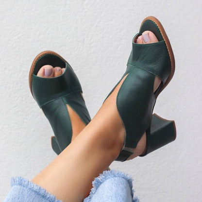 GILLIAN | Elegant Leather Sandals-6