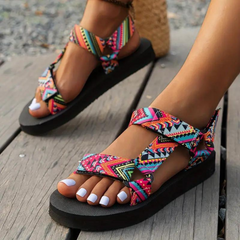 Luna | Women's Boho Style Beach Sandals-3
