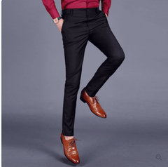 Dennis | Neat stretch pants for men-3