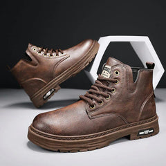 Men's Warm Waterproof Winter Boots-4