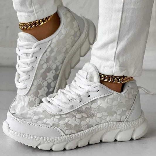 AMARA | Supersoft White Sneakers Women-1
