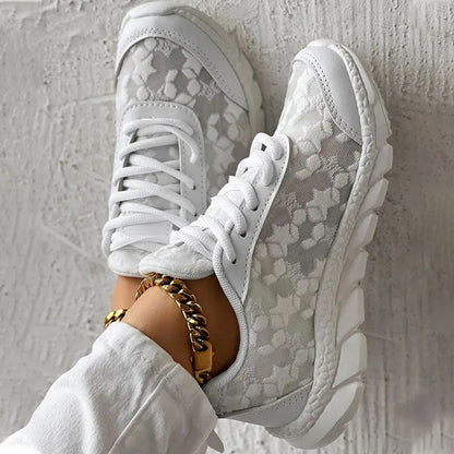 AMARA | Supersoft White Sneakers Women-3