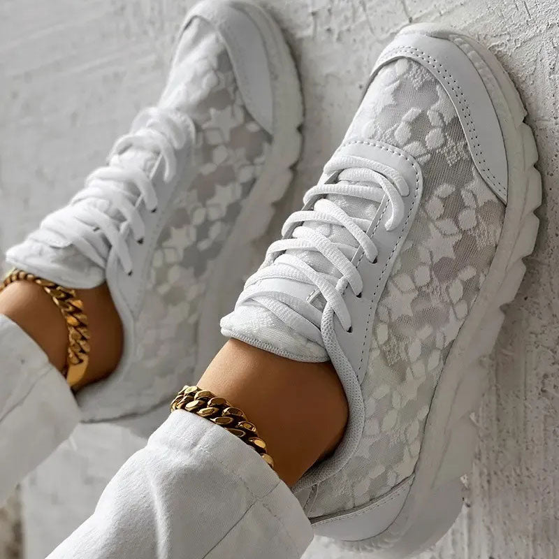 AMARA | Supersoft White Sneakers Women-5