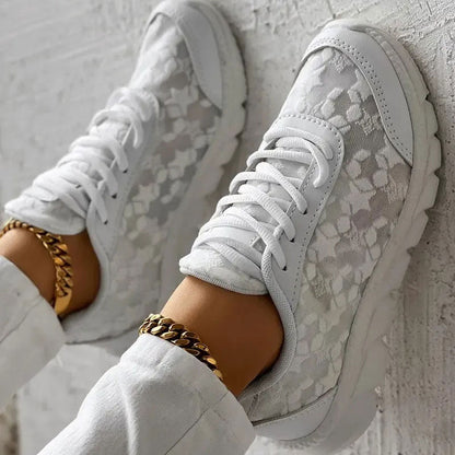 AMARA | Supersoft White Sneakers Women-5