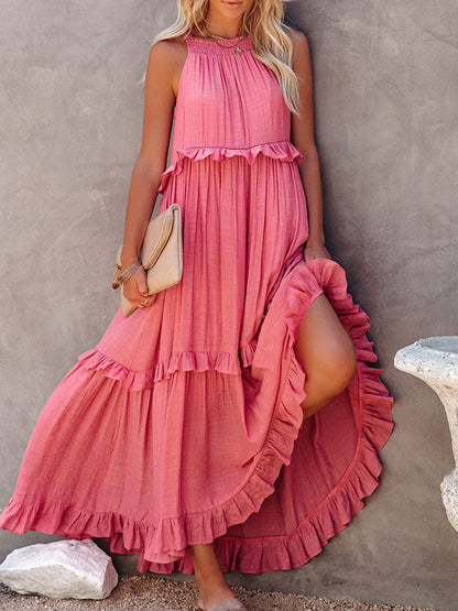 LunaGlam - Elegant Sleeveless Evening Dress-6