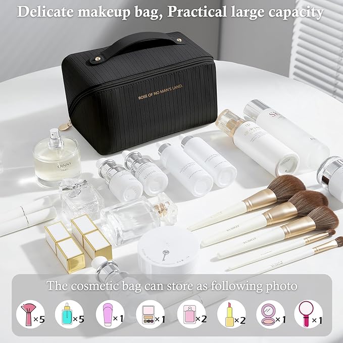 Juliette | Travel-friendly and stylish cosmetic elements bag 4