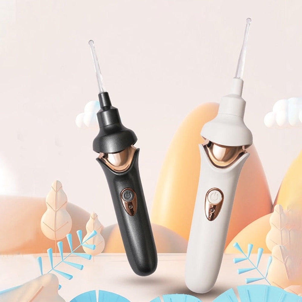 Painless Ear Cleaner with LED Light – Safe Earwax Removal for Adults and Children, Rechargeable with Soft Suction Technology-3