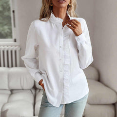 VIOLA | Elegant Long Sleeve Blouse for Women-3
